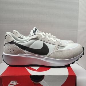 Nike Waffle Nav Shoes Men's Size 9.5 Phantom White Black